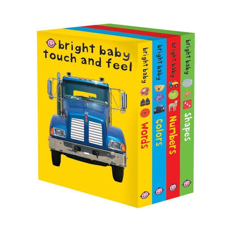 Bright Baby Touch & Feel Slipcase - (Bright Baby Touch and Feel) by  Roger Priddy (Mixed Media Product), 1 of 2