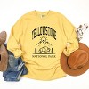 Simply Sage Market Yellowstone National Park Mountain Garment Dyed Long Sleeve - 3 of 4