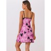 cheibear Women's Sleeveless Slip Mini Nightgowns - 3 of 4