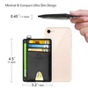 Generic Slim Minimalist Wallet, Front Pocket Wallets, RFID Blocking - 2 of 4