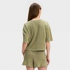 Women's Leisure Studio Boxy Short Sleeve T-Shirt - Universal Thread™ - 2 of 3