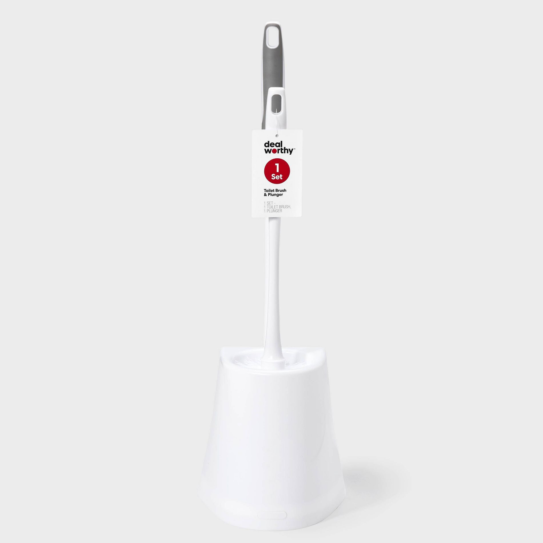 Toilet Brush and Plunger Combo - Dealworthy™
