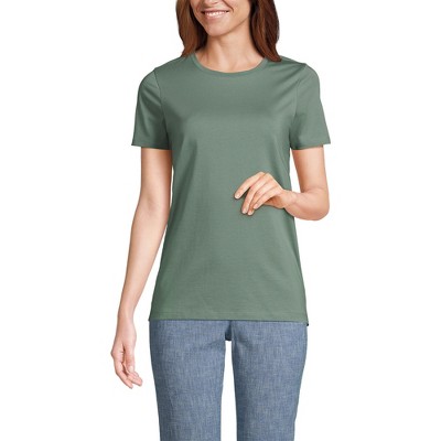 Lands' End Women's Relaxed Supima Cotton T-Shirt