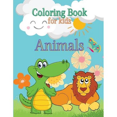 Animals Coloring Book for Kids - by  Beth Yoneli (Paperback)