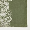 20"x90" Floral Table Runner - Threshold™ designed with Studio McGee: Modern Cotton Botanical, Multicolor, Spring Decor - 3 of 3
