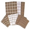 John Ritzenthaler Co. Ritz 3-Pack Terry Check Kitchen Towel Set and 6-Pack Terry Check Dish Cloth Set - 2 of 4
