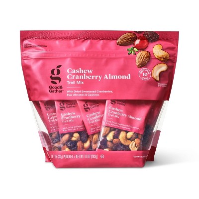 Cashew Cranberry Almond Trail Mix - 10oz/10ct  - Good & Gather™