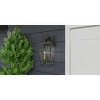 Hull 1-Light Matte Black Outdoor Wall Lantern - 3 of 4