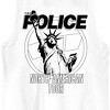 The Police North American Tour Crew Neck Sleeveless Men's White Tank Top - 2 of 3