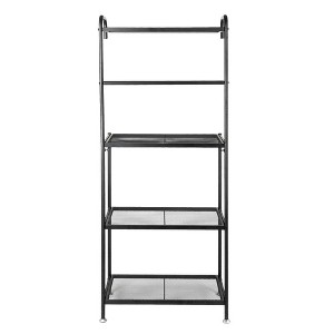 Chery Life 4-Tier Metal Baker's Rack, Kitchen Storage Shelving for Kitchen, Black - 1 of 4