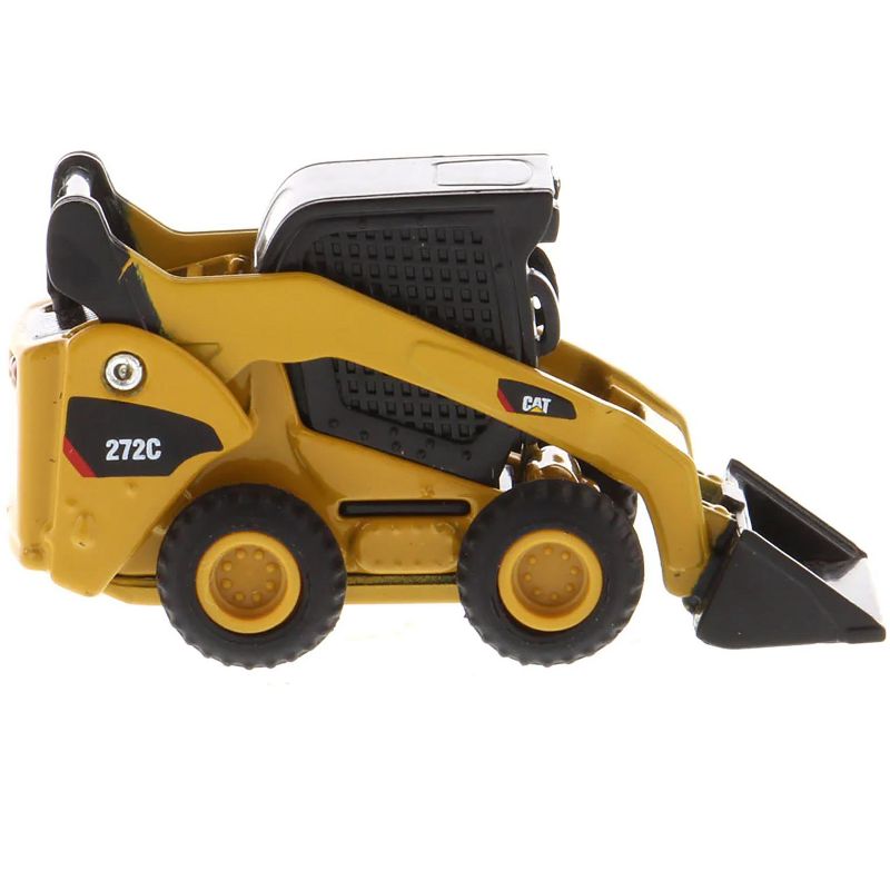 CAT Caterpillar 272C Skid Steer Loader Yellow "Micro-Constructor" Series Diecast Model by Diecast Masters, 2 of 6