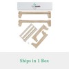 Little Seeds Maverick Montessori Toddler Floor Bed with 2 Heights - 4 of 4