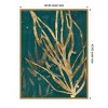 Amanti Art Burnished Jungle Leaves II by June Erica Vess Framed Canvas Wall Art - 4 of 4