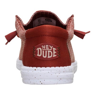 HEYDUDE Men Wally Stretch Sox , Burnt Red/Multi, 11 — фото 6
