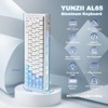 MaseiKar AL65 Wireless Mechanical Keyboard,Support QMK/VIA Software Gasket Structure,60% Hot Swappable with RGB Backlit BT/2.4G/USB-C - 2 of 4
