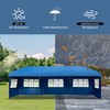 KTMBDW Durable Pop-up Canopy Tent with 8 Sidewall (10'x30') - 2 of 4