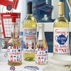 Big Dot of Happiness Cheerio, London - British UK Party Decorations for Women and Men - Wine Bottle Label Stickers - Set of 4 - 2 of 4