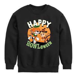 Boys' - Paw Patrol - Happy Howl-oween Graphic Long Sleeve Fleece Sweatshirt - 1 of 4