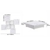 NicBex Modern Square Coffee Table with Sliding Top and Hidden Storage for Living Room - 2 of 4