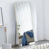 PAGED 71"x31.4" Rectangle Full Length Mirror,4th Generation Leaning Floor Full Body Mirror with Solid Wood Frame,Suitable for Bedroom,Cloakroom - 2 of 4