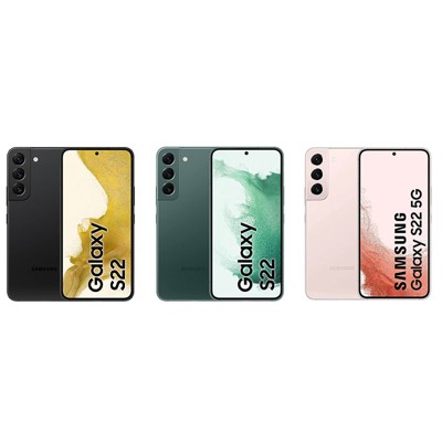 Samsung Galaxy S22 5G 128GB ROM 8GB RAM SM-S901 6.1" Unlocked Smartphone - Manufacturer Refurbished