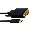 SANOXY Cables and Adapters; 3ft USB 3.1 Type C Male to VGA (1920x1200@60Hz) Male Cable, Black - 2 of 4