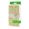 Reiko iPhone X/iPhone XS Diamond Rhinestone Wallet Case in Gold - 4 of 4