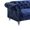 Anina Blue Polyester Sofa - 3 of 4