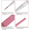 Unique Bargains Detail Nylon Miniature Painting Brush 3 Pcs - 4 of 4