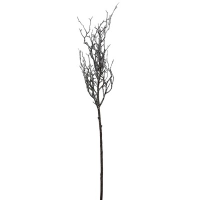 Northlight 43" Brown and White Frosted Artificial Christmas Poplar Tree Branch