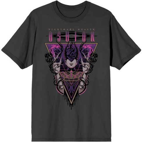 Nightmare Weaver Ashiok Men's Charcoal Graphic T-shirt-l : Target