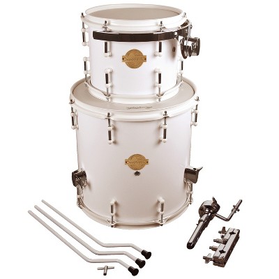 Sawtooth Command Extension Tom Pack, 8" Tom & 14" Floor Tom, White