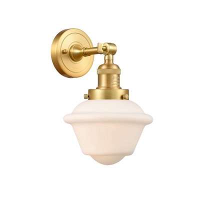 Oxford - 1 Light Wall Sconce In Traditional Style-12 Inches Tall and 7.5 Inches Wide