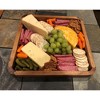 Kalmar Home Acacia Wood Square Serving Tray - 4 of 4