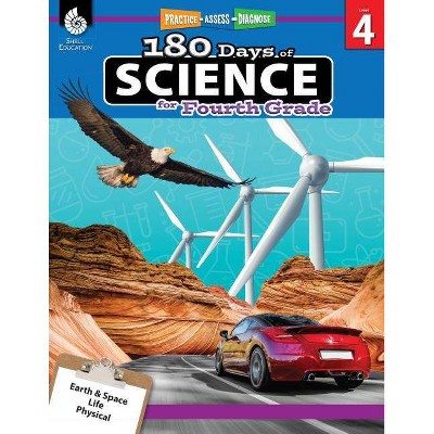 180 Days of Science for Fourth Grade - (180 Days of Practice) by  Lauren Homayoun (Paperback)