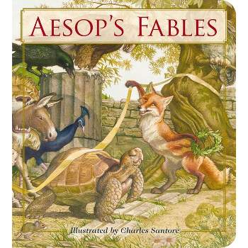 Aesop's Fables Oversized Padded Board Book - (Oversized Padded Board Books)