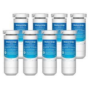 Waterdrop XWF Replacement for GE XWF Refrigerator, GE XWF Water Filter, WR17X30702, 8 Filters（Not XWFE) - 1 of 4