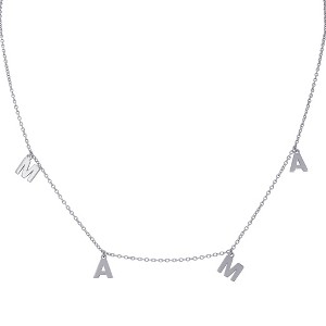 Adornia Mama Dangle Letter Necklace - 1 of 3