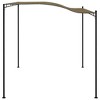 vidaXL Sunshade Awning 9.8'x7.9' Taupe 0.6 oz/ftÂ² - 4 of 4