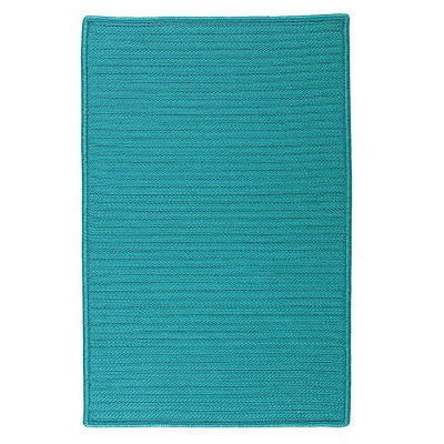 Simply Home Solid Area Rug, 2x3, Turquoise