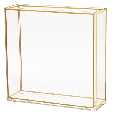Waterdale Collection - Rectangle Outline Vase