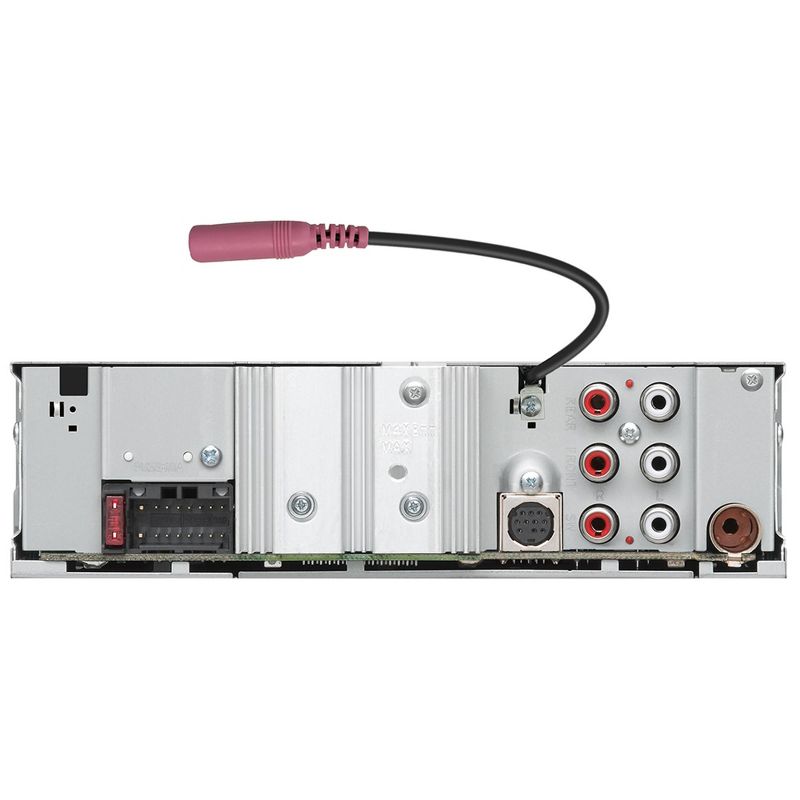 JVC KD-X480BHS Digital Media Receiver featuring Bluetooth, USB, HD Radio, Amazon Alexa, 13-Band EQ, Variable-Color Illumination, 4 of 5
