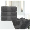 White Classic Luxury 100% Cotton Bath Towels Set of 4 - 27x54" - 4 of 4