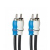 Metra MLAK4-20 100 Amp Breaker 4GA Tinned Pure Copper 20 foot Marine Wiring Kit with (1) 6 Meter Marine RCA Cable - 4 of 4
