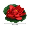 Unique Bargains Artificial Lotus Flower for Garden Ponds Pool Decoration 6 Pcs - 4 of 4