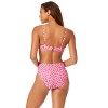 Women's Shibori Geo V Wire Underwire Bikini Swim Top - 2 of 4