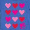 Boys' - Barbie - Barbie Heart Grid Short Sleeve Graphic T-Shirt - 2 of 4