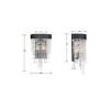 Crystorama Lighting Winham 2 - Light Sconce in  Black Forged - 3 of 3
