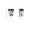 Crystorama Lighting Winham 2 - Light Sconce in  Black Forged - image 3 of 3