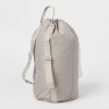 Backpack Laundry Bag Textured Gray - Brightroom™ : Target